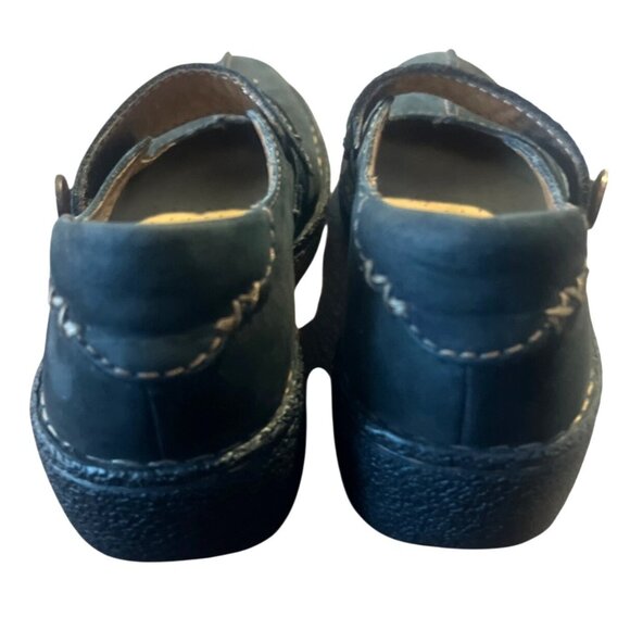 Clarks Artisan Black Leather Mary Jane Shoes 9N - Picture 3 of 7